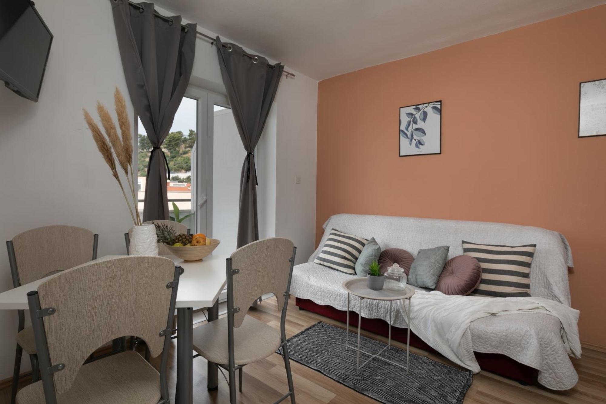 Sea View Apartments M Podgora Oda fotoğraf